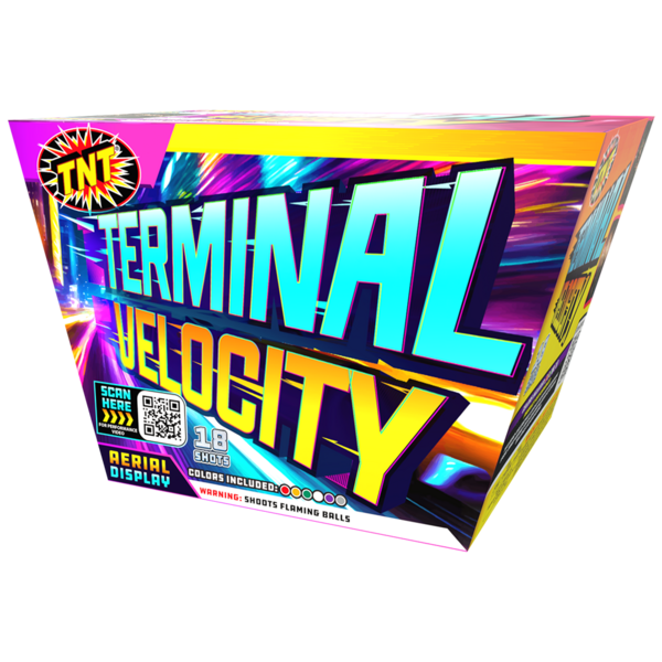 TERMINAL VELOCITY Firework Multi Aerials Terminal Velocity