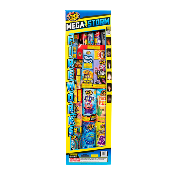 MEGA STORM Firework Ground Assortments Mega Storm