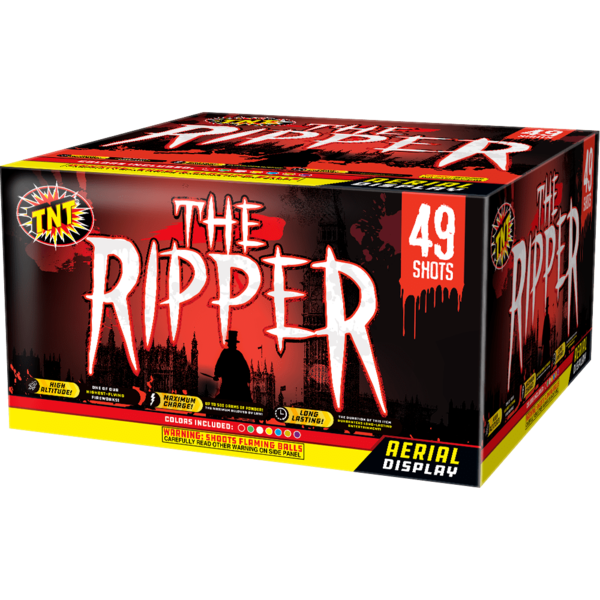 THE RIPPER 500 Gram Firework Finale Aerials The Ripper