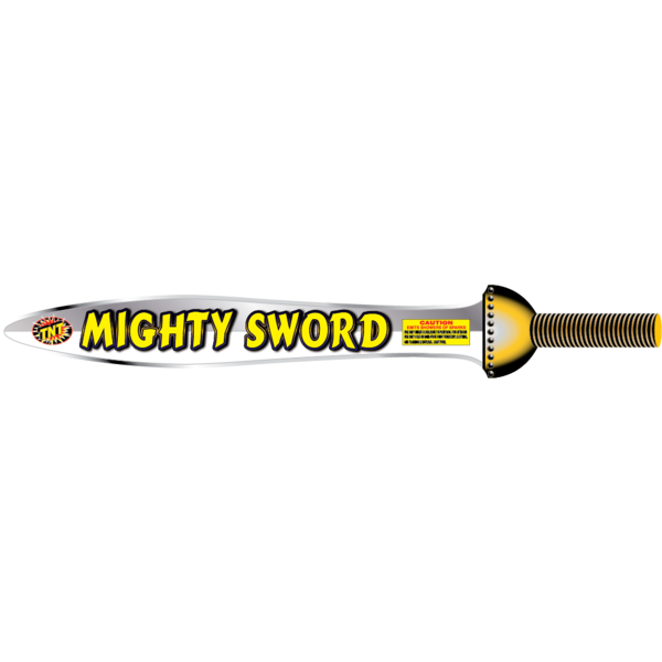 MIGHTY SWORD Firework Sparklers & Handheld Mighty Sword