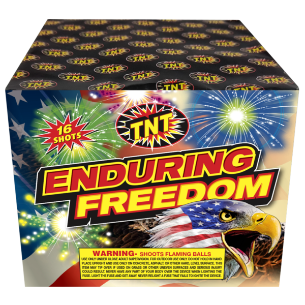 ENDURING FREEDOM Firework Multi Aerials Enduring Freedom