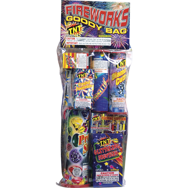 GOODY POLYBAG - SS Firework Ground Assortments Goody Polybag Ss
