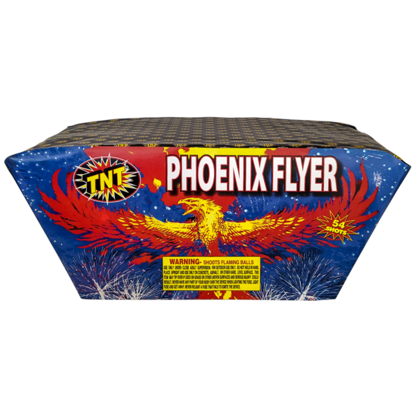 PHOENIX FLYER 500 Gram Firework Finale Aerials Phoenix Flyer