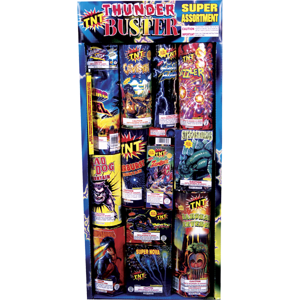 THUNDER BUSTER - SS Firework Ground Assortments Thunder Buster Ss