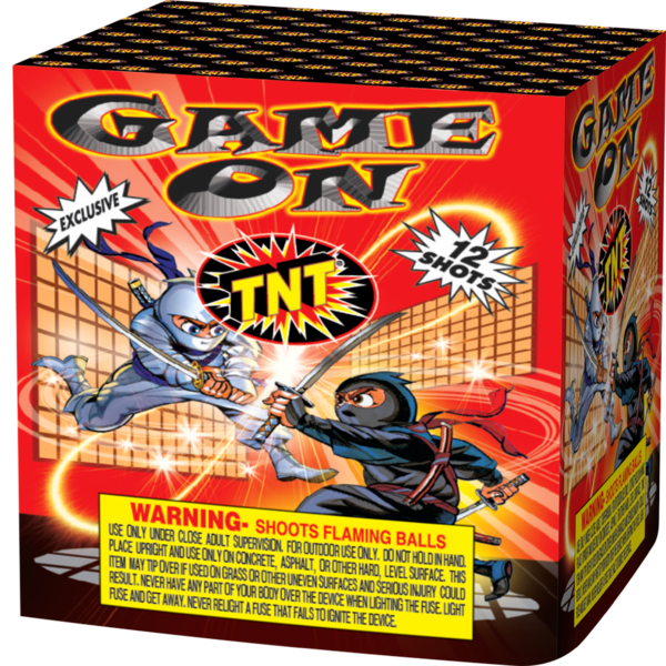 Game On Firework Multi Aerials Game On