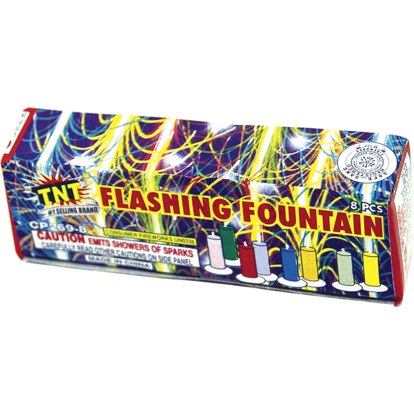 FLASHING FOUNTAIN Firework Fountains Flashing Fountain