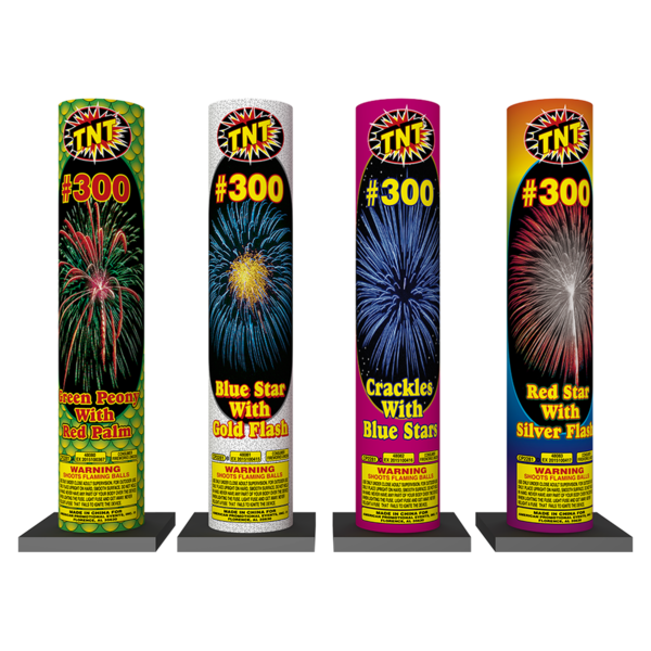 #300 ASSORTED Firework Other Aerials #300 Assorted