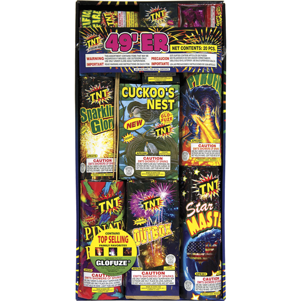 49'ER Firework Ground Assortments 49'er