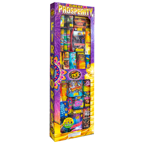 GREAT PROSPERITY Firework Ground Assortments Great Prosperity