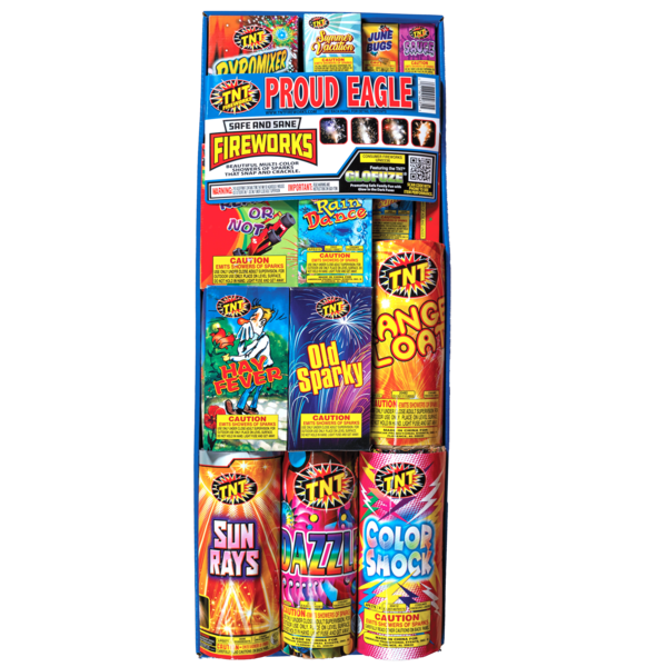 PROUD EAGLE Firework Ground Assortments Proud Eagle