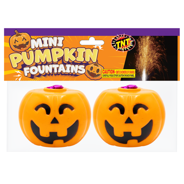 MINI PUMPKIN FOUNTAINS Firework Fountains Mini Pumpkin Fountains