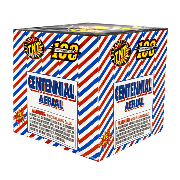 CENTENNIAL AERIAL 12 SHOT Firework Multi Aerials Centennial Aerial 12 Shot