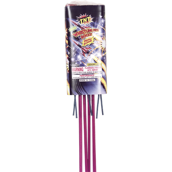 WHISTLING PETE ROCKETS Firework Rockets & Missiles Whistling Pete Rockets