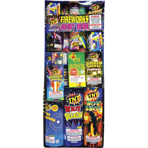 49'ER - SS Firework Ground Assortments 49'er Ss