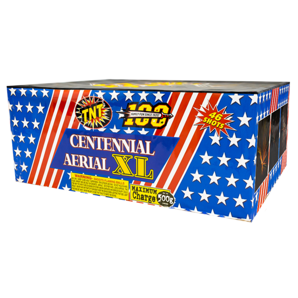 CENTENNIAL AERIAL XL 500 Gram Firework Finale Aerials Centennial Aerial Xl