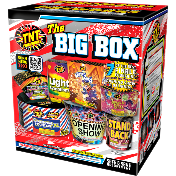 The Big Box Firework Ground Assortments The Big Box