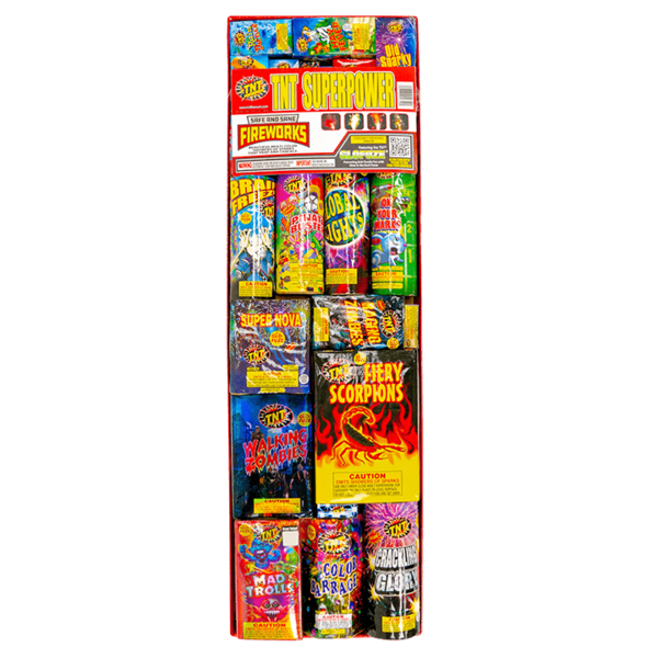 TNT SUPER POWER - SS Firework Ground Assortments Tnt Super Power Ss
