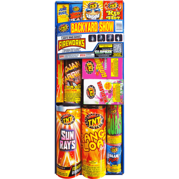 BACKYARD SHOW Firework Ground Assortments Backyard Show