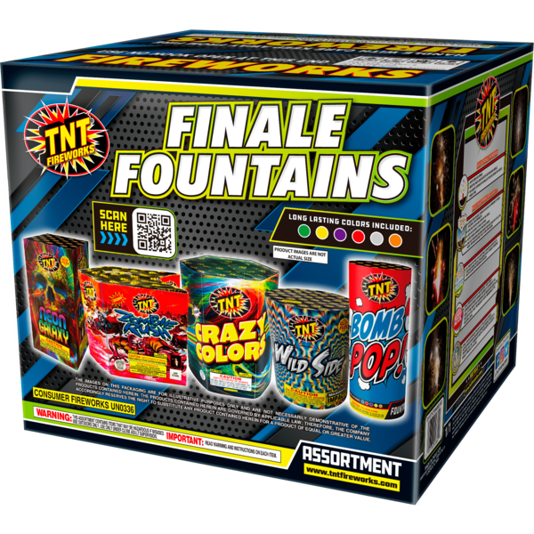 FINALE FOUNTAIN BOX Firework Fountains Finale Fountain Box