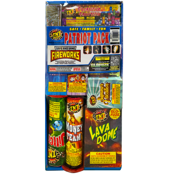 Patriot Pak Firework Ground Assortments Patriot Pak