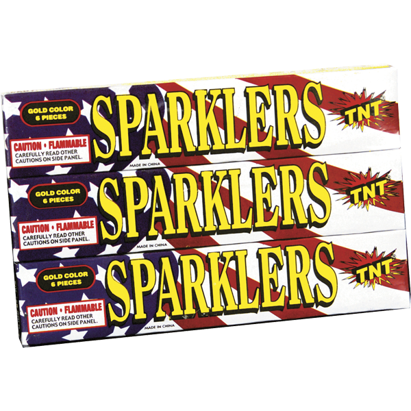 # 8 GOLD SPARKLERS Firework Sparklers & Handheld # 8 Gold Sparklers