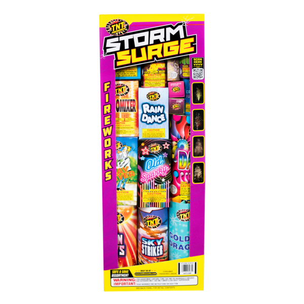 STORM SURGE Firework Ground Assortments Storm Surge