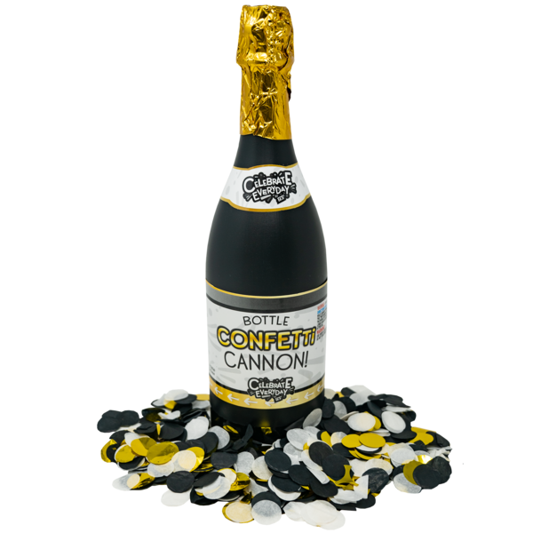 BOTTLE CONFETTI CANNON Firework Confetti & Streamers Bottle Confetti Cannon