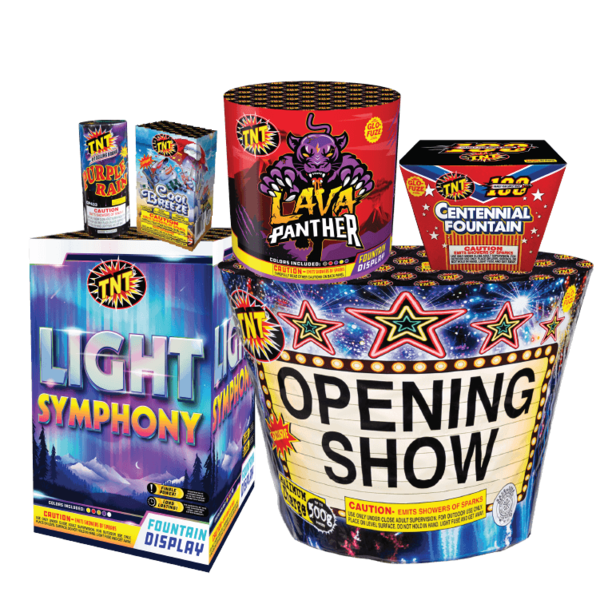 Stand/Tent Large Fountain Show Firework Pre-Built Shows Stand/Tent Large Fountain Show