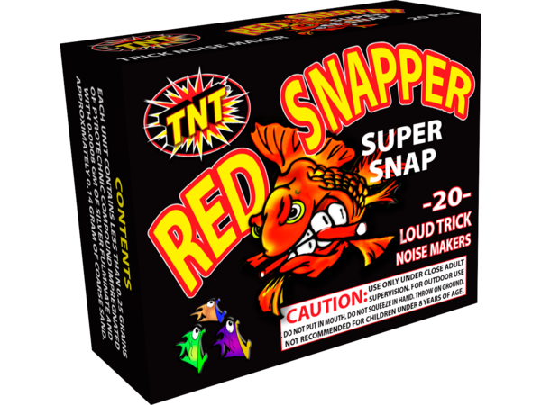 Red Snapper Super Snap Firework Other Ground-Based Red Snapper Super Snap