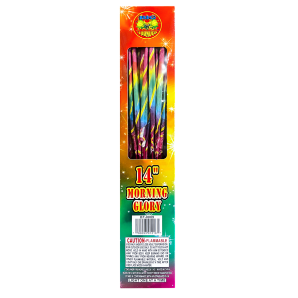 14IN MORNING GLORY Firework Big Thunder 14 In Morning Glory