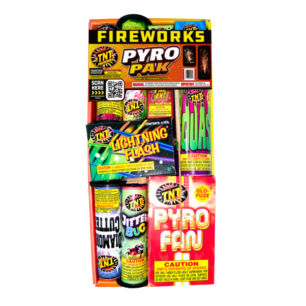 PYRO PAK Firework Ground Assortments Pyro Pak