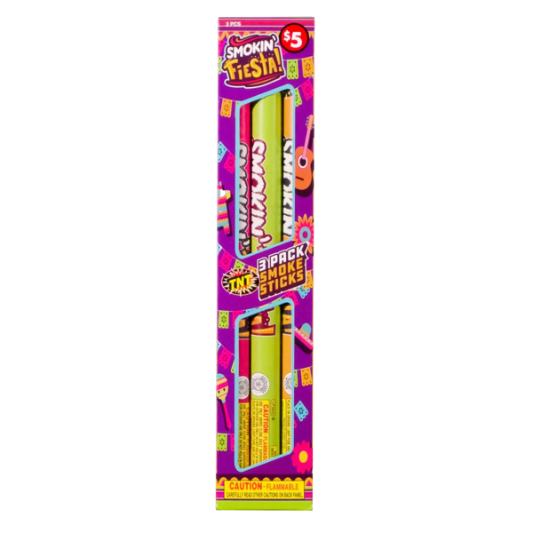 SMOKIN FIESTA 3 PACK Firework Smoke Smokin Fiesta 3 Pack