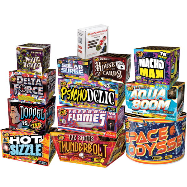 Retail XL Show Firework Pre-Built Shows Retail Xl Show