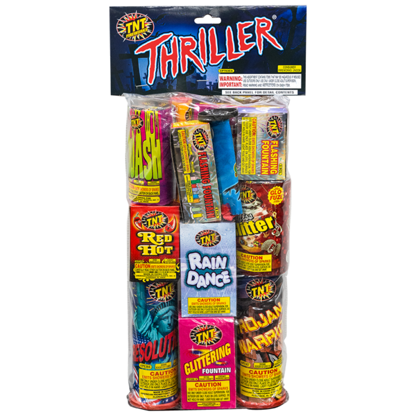 THRILLER POLYBAG - SS Firework Ground Assortments Thriller Polybag Ss