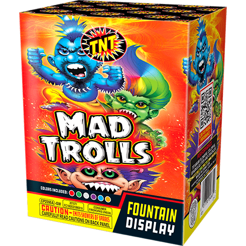 MAD TROLLS Firework Fountains Mad Trolls