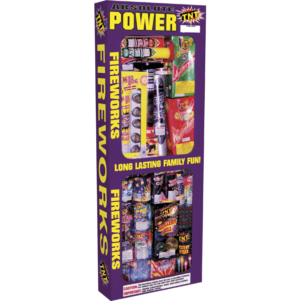 ABSOLUTE POWER Firework Aerial Assortments Absolute Power
