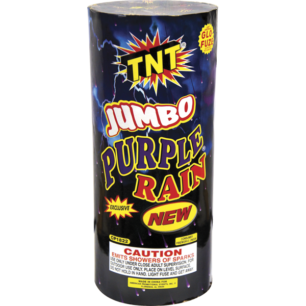 JUMBO PURPLE RAIN Firework Fountains Jumbo Purple Rain