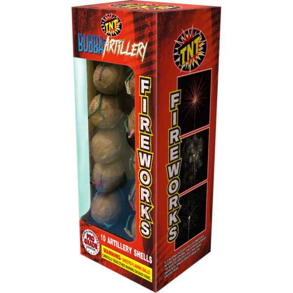 BUBBA'S ARTILLERY Firework Reloadables Bubba's Artillery