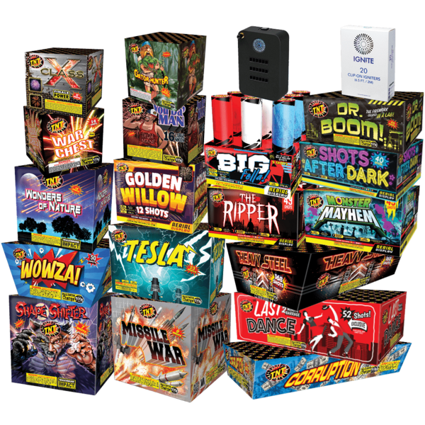 Retail XXL Show Firework Pre-Built Shows Retail Xxl Show