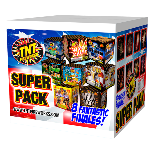 SUPER FINALE PACK 500 Gram Firework Aerial Assortments Super Finale Pack