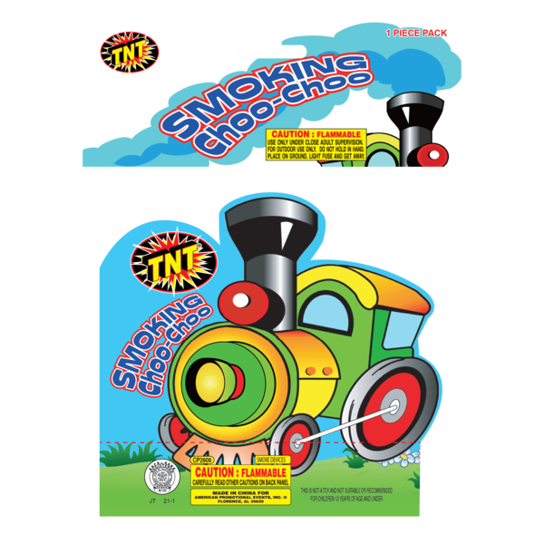 SMOKING CHOO-CHOO Firework Smoke Smoking Choo Choo