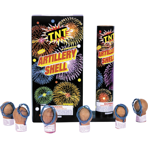 ARTILLERY SHELL Firework Reloadables Artillery Shell