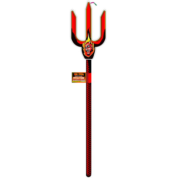 RED DEVIL PITCHFORK Firework Sparklers & Handheld Red Devil Pitchfork