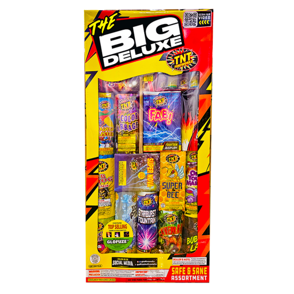 THE BIG DELUXE - CALIFORNIA Firework Ground Assortments The Big Deluxe California