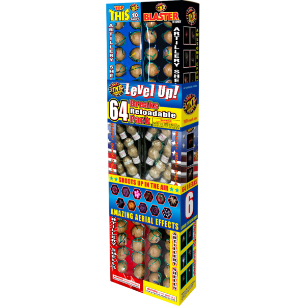 LEVEL UP Firework Reloadables Level Up