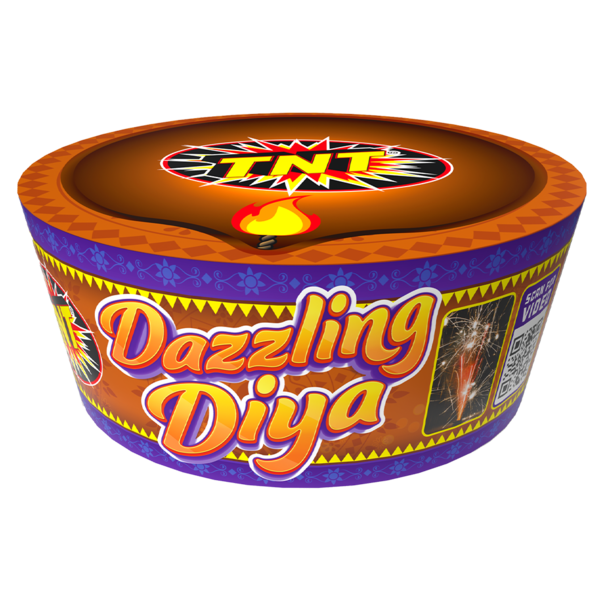 DAZZLING DIYA Firework Fountains Dazzling Diya