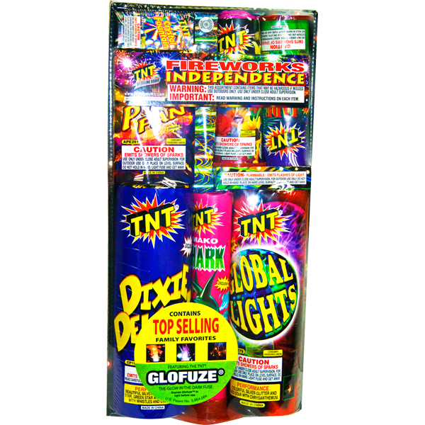 INDEPENDENCE - SS Firework Ground Assortments Independence Ss