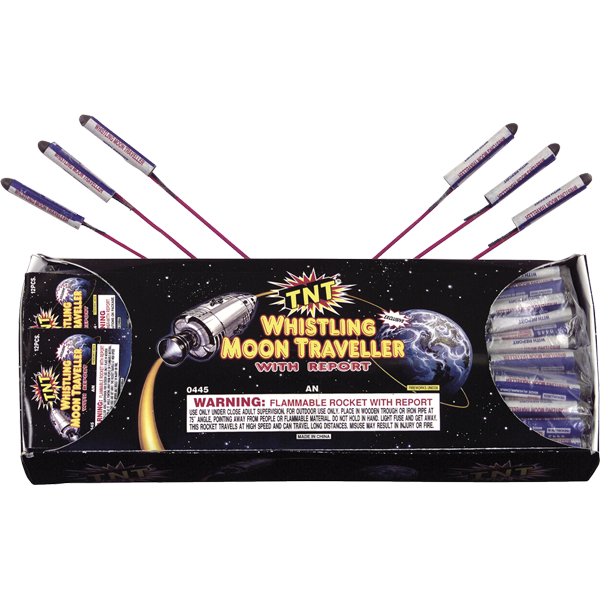 WHISTLING MOON ROCKET Firework Rockets & Missiles Whistling Moon Rocket