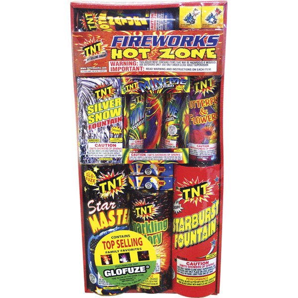 HOT ZONE - SS Firework Ground Assortments Hot Zone Ss