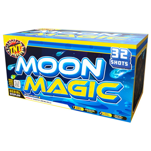 MOON MAGIC Firework Multi Aerials Moon Magic